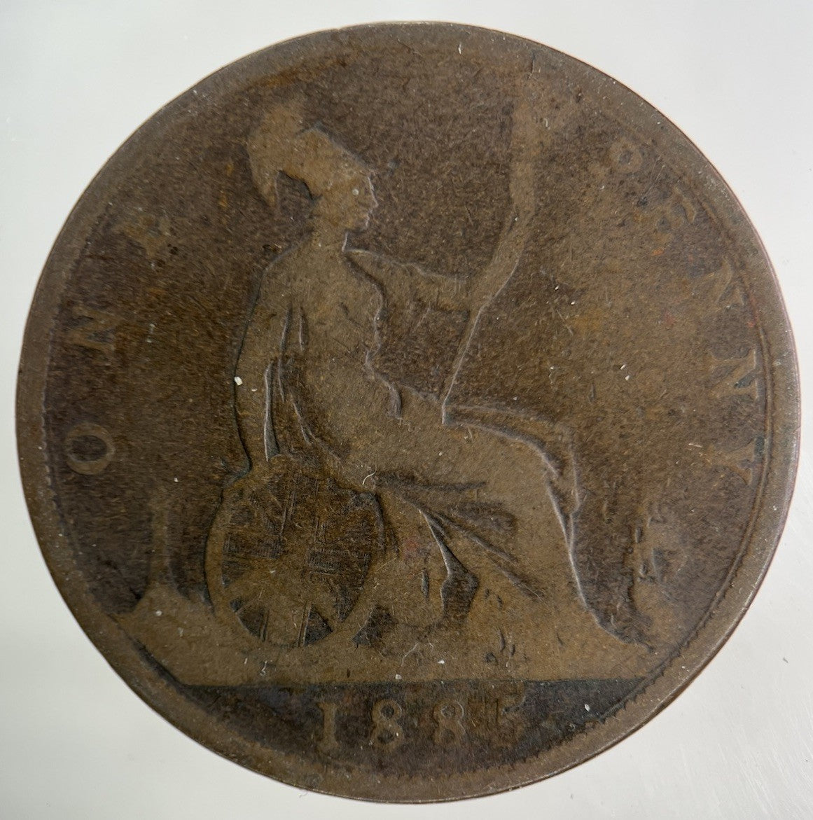 1885 Victoria One Penny Coin | Collectable Grade