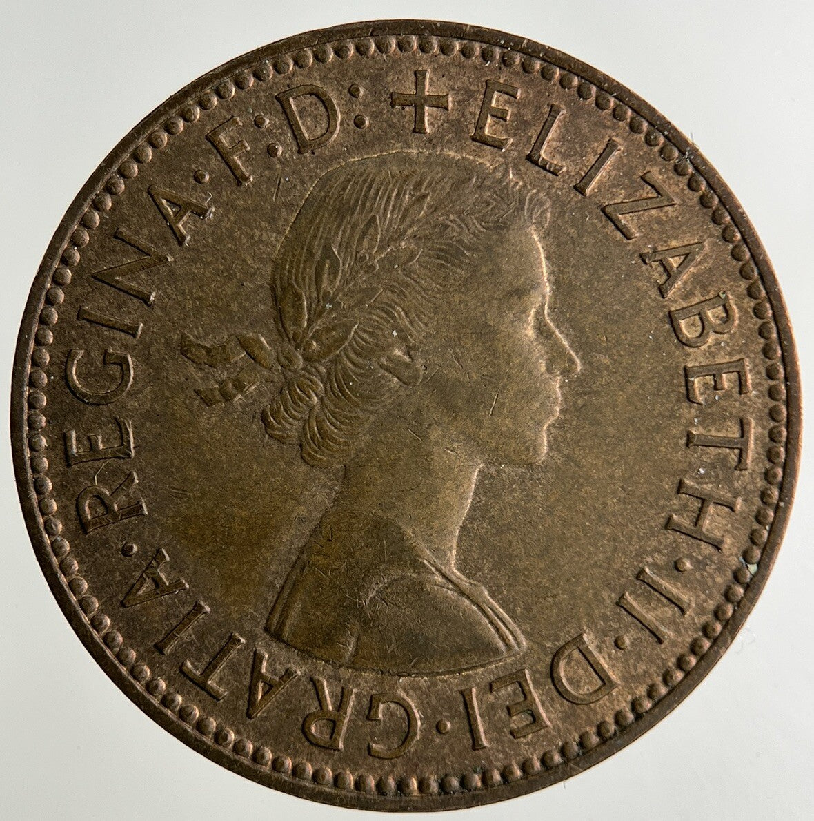 1959 Elizabeth II 2nd Half - Penny Coin | Fine Collectable Grade