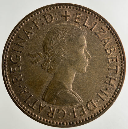 1959 Elizabeth II 2nd Half - Penny Coin | Fine Collectable Grade