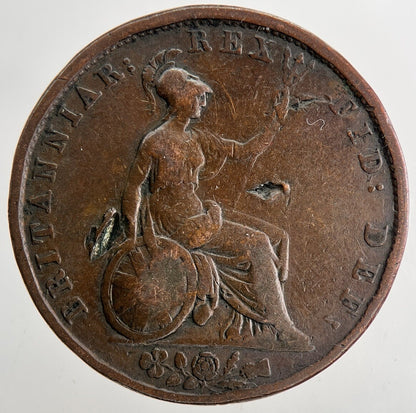 1831 William IV Half - Penny Coin | Fine Collectable Grade | a9437