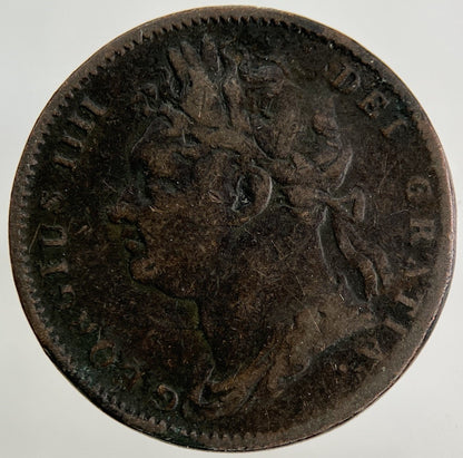 1821 George IV Farthing Coin | Collectable Grade
