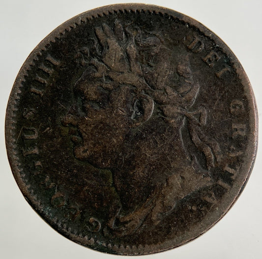 1821 George IV Farthing Coin | Collectable Grade