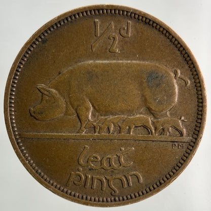 1942 Irish Half - Penny Coin | Very High Grade
