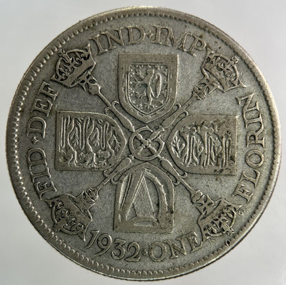 1932 George V Florin Silver Coin | Collectable Grade