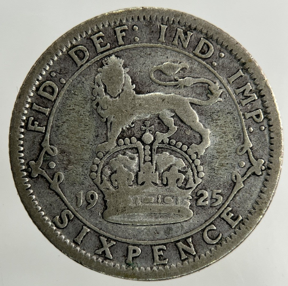 1925 George V Sixpence Silver Coin | Collectable Grade