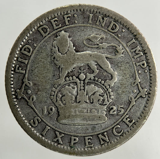 1925 George V Sixpence Silver Coin | Collectable Grade