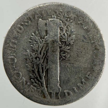 1920 - S US USA Mercury Dime Silver Coin | Collectable Grade