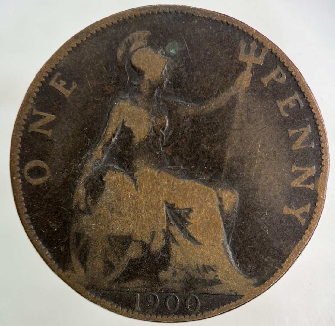 1900 Victoria One Penny Coin | Collectable Grade