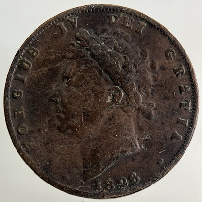 1826 George IV Farthing Coin | Collectable Grade