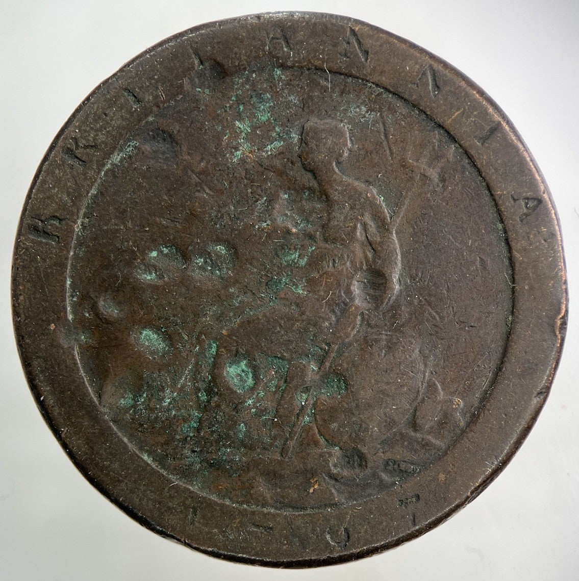 1797 George III 3rd Cartwheel One Penny Coin | Collectable Grade