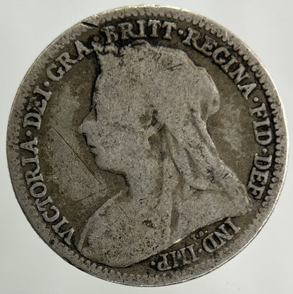 1900 Victoria Threepence Silver Coin | Collectable Grade