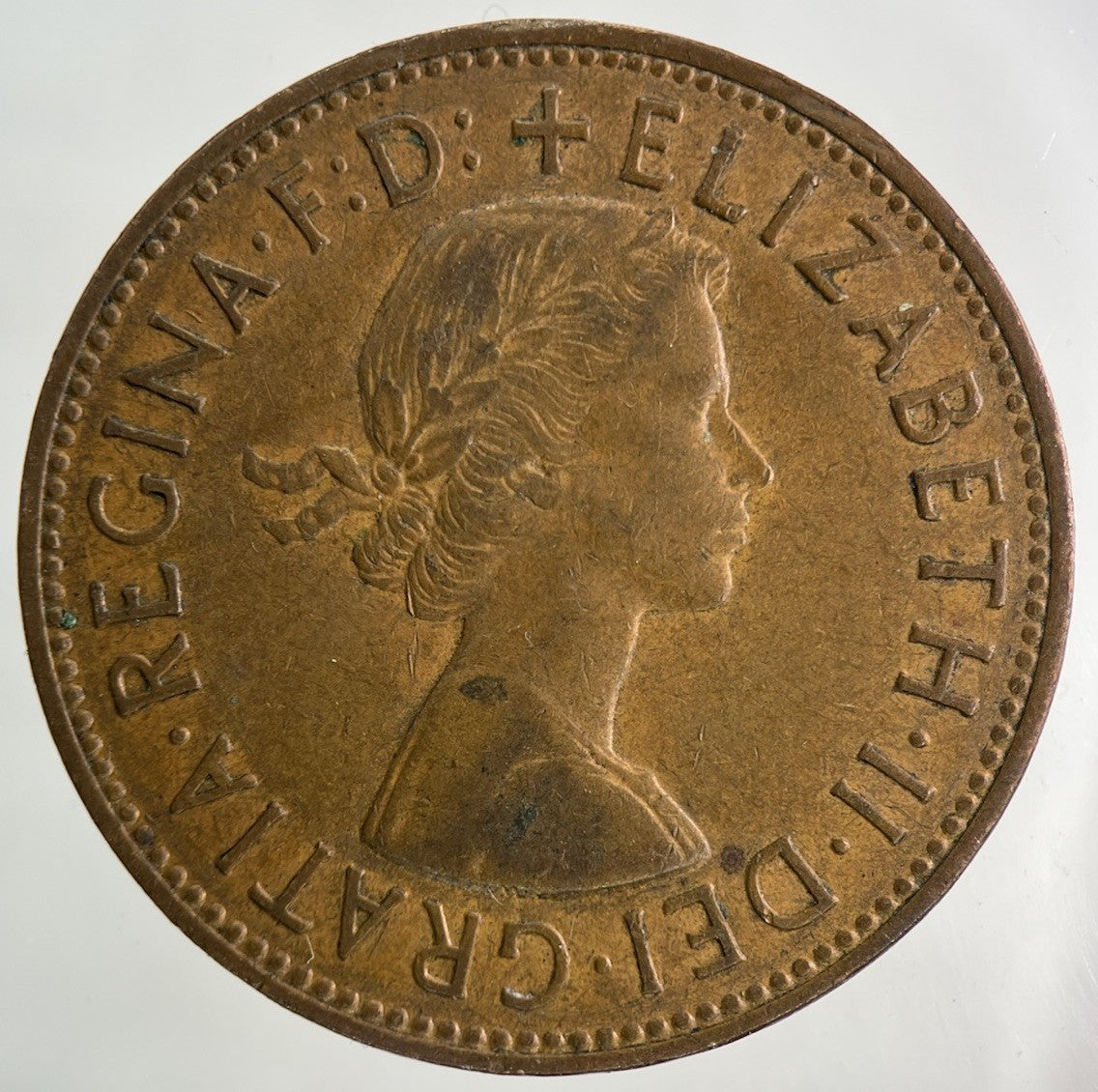 1964 Elizabeth II 2nd One Penny Coin | Fine Collectable Grade