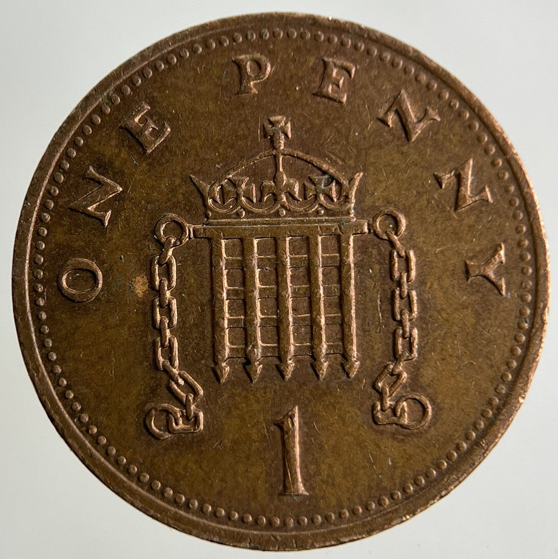 1989 Elizabeth II 2nd 1p One - Pence Coin | Fine Collectable Grade