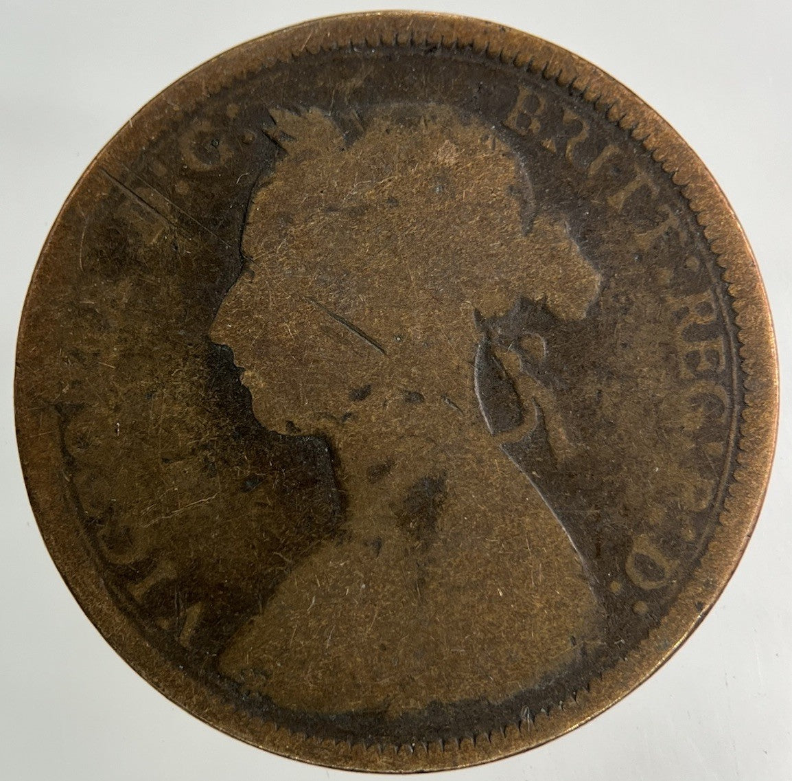1890 Victoria Half - Penny Coin | Collectable Grade
