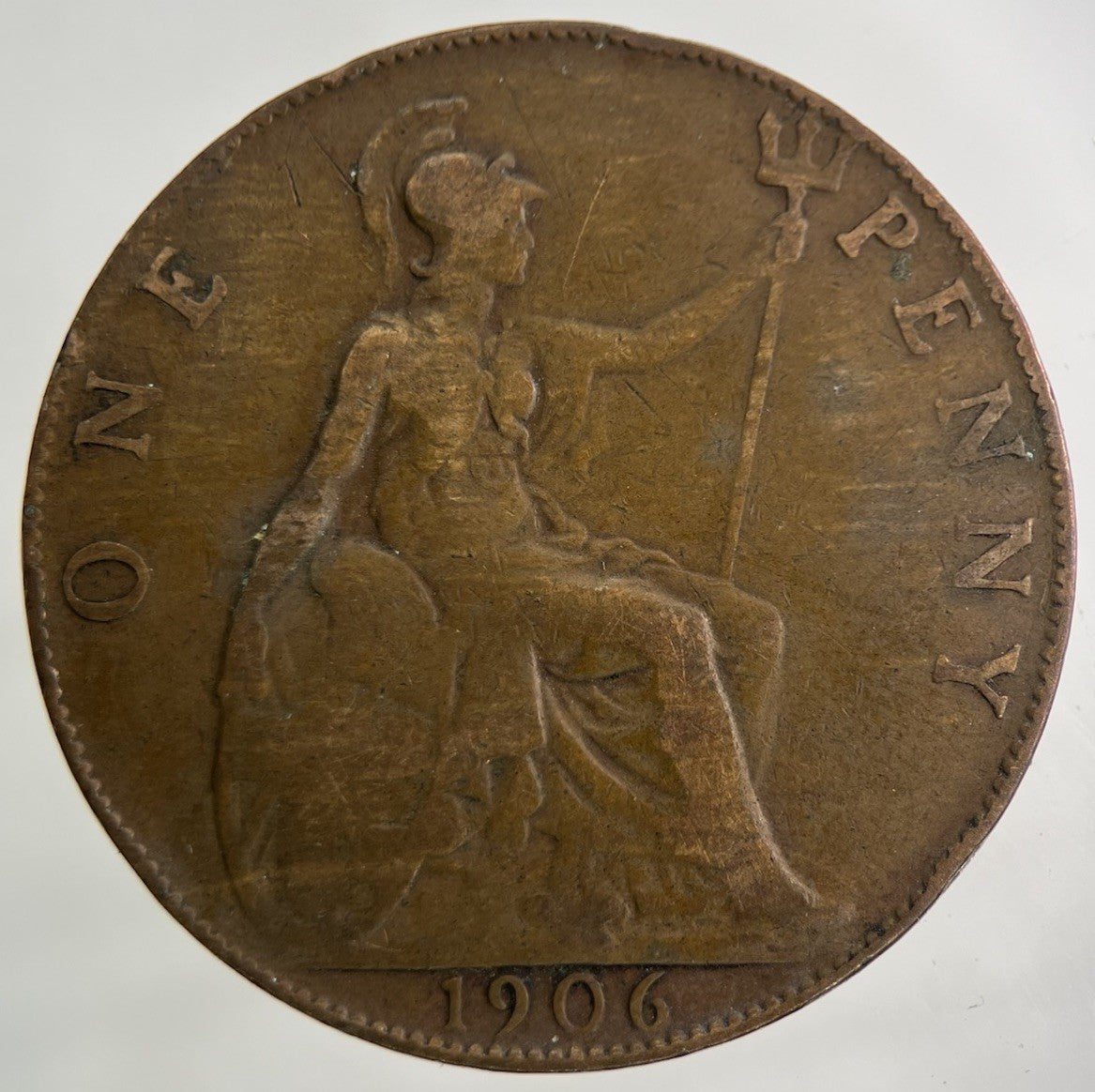 1906 Edward VII One Penny Coin | Collectable Grade