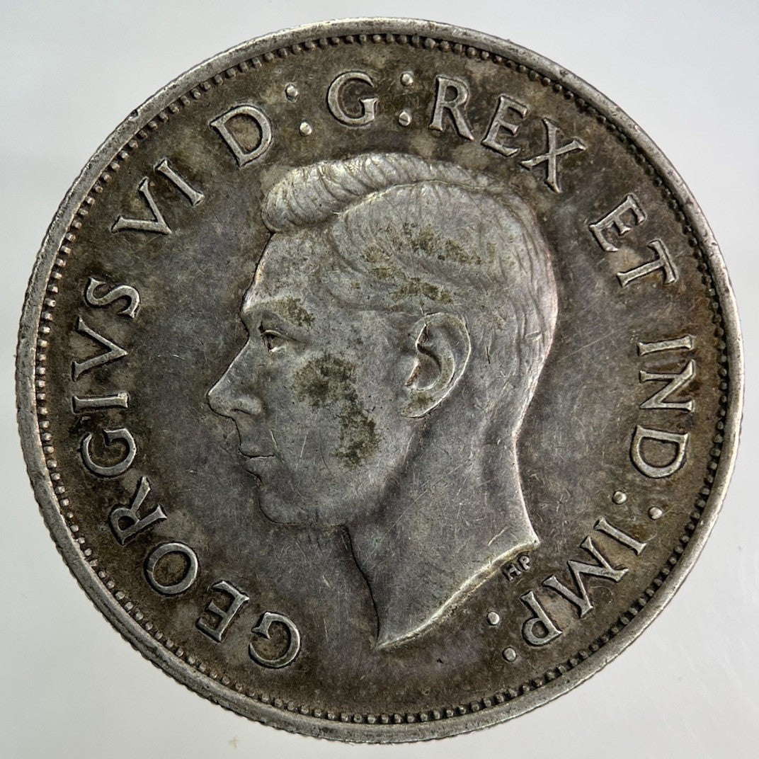 1941 Canada 50 Cents Silver Coin | Very High Grade