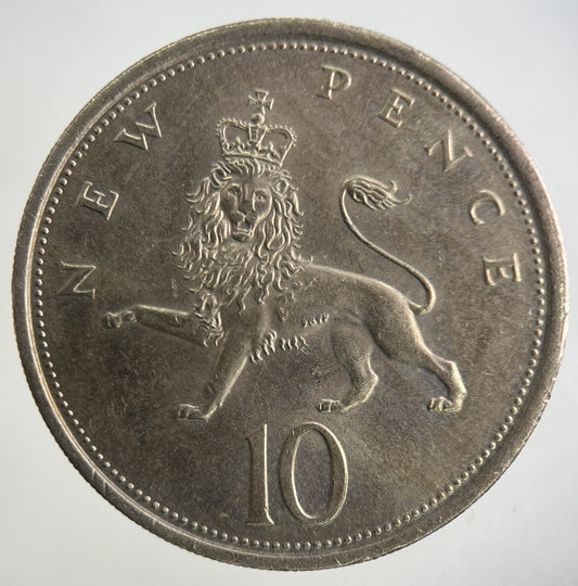 1976 Elizabeth II 2nd 10p Ten - Pence Coin | Fine Collectable Grade