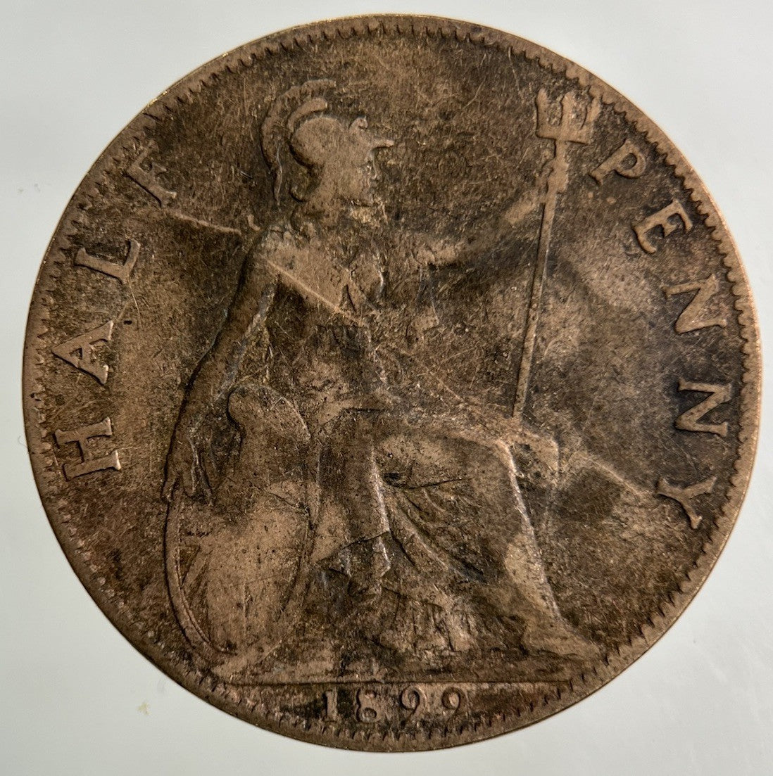 1899 Victoria Half - Penny Coin | Collectable Grade