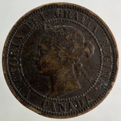 1888 Canada One Cent Coin | Collectable Grade