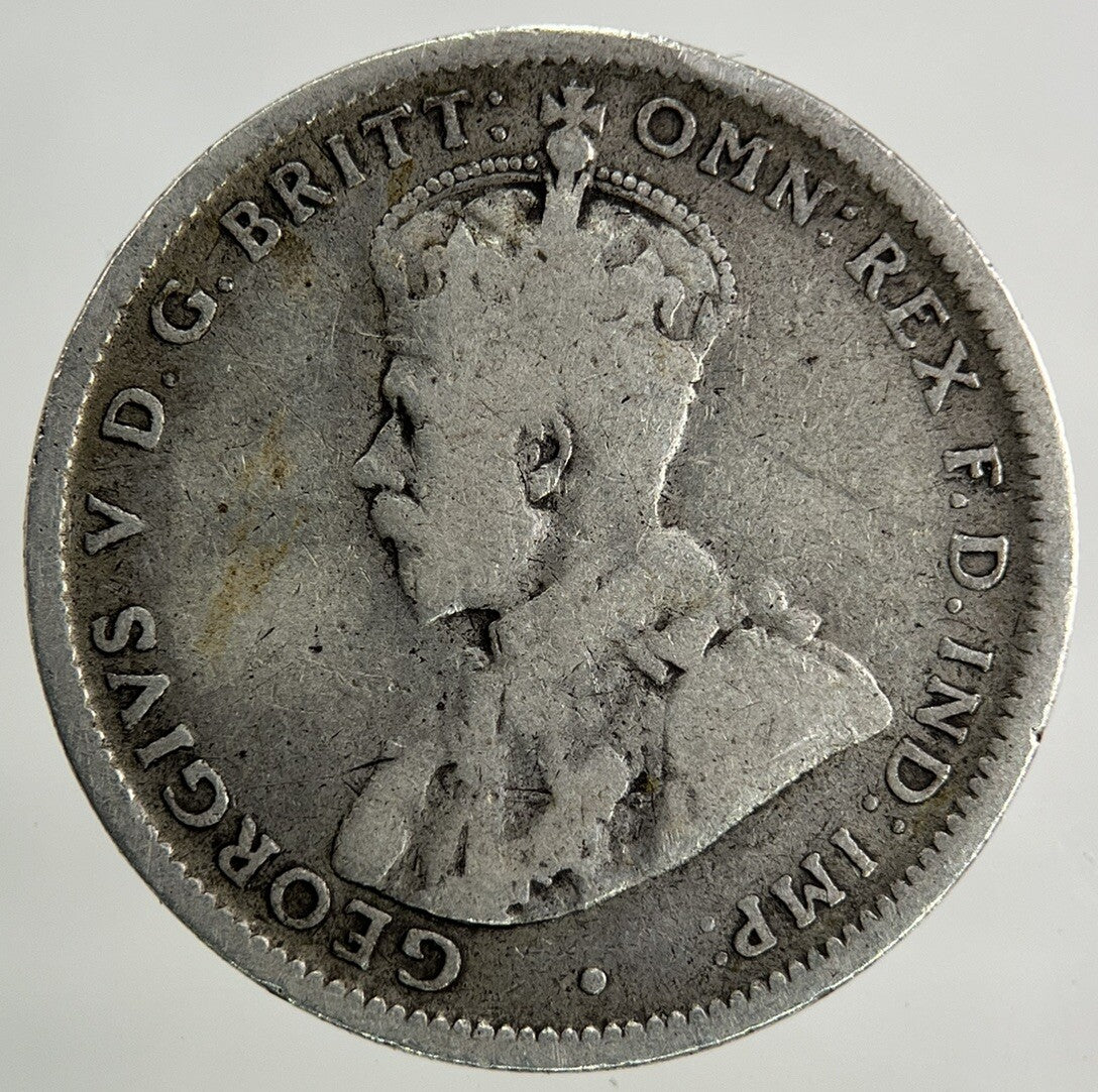1916 - M Australia One Shilling Silver Coin | Collectable Grade