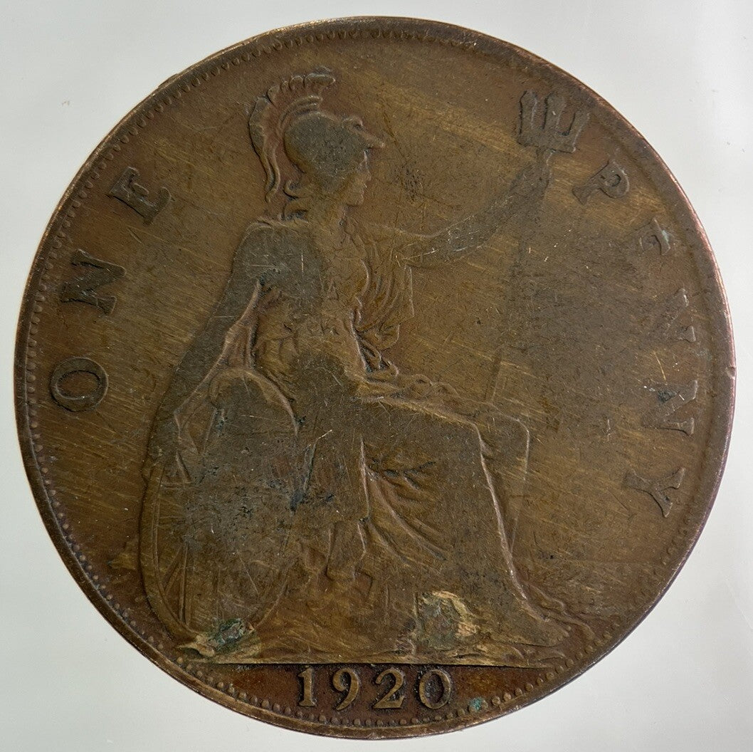 1920 George V One Penny Coin | Collectable Grade