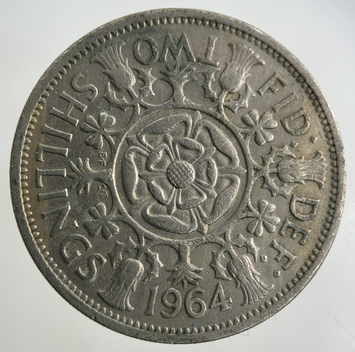 1964 Elizabeth II 2nd Florin Coin | Fine Collectable Grade