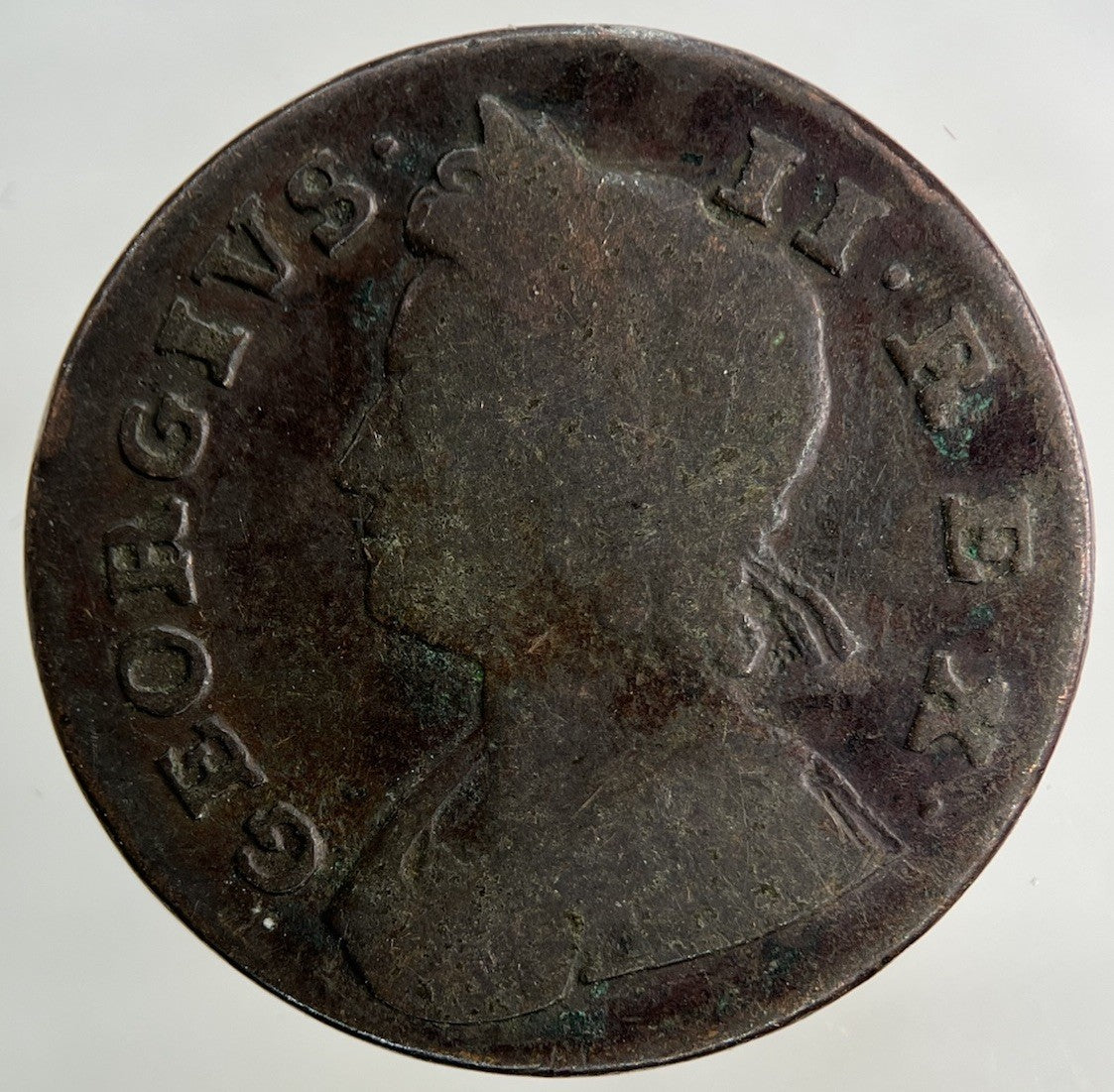 1739 George II 2nd Half - Penny Coin | Collectable Grade