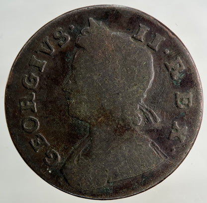 1739 George II 2nd Half - Penny Coin | Collectable Grade