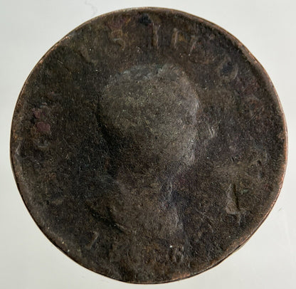 1806 George III 3rd Farthing Coin | Fair Grade