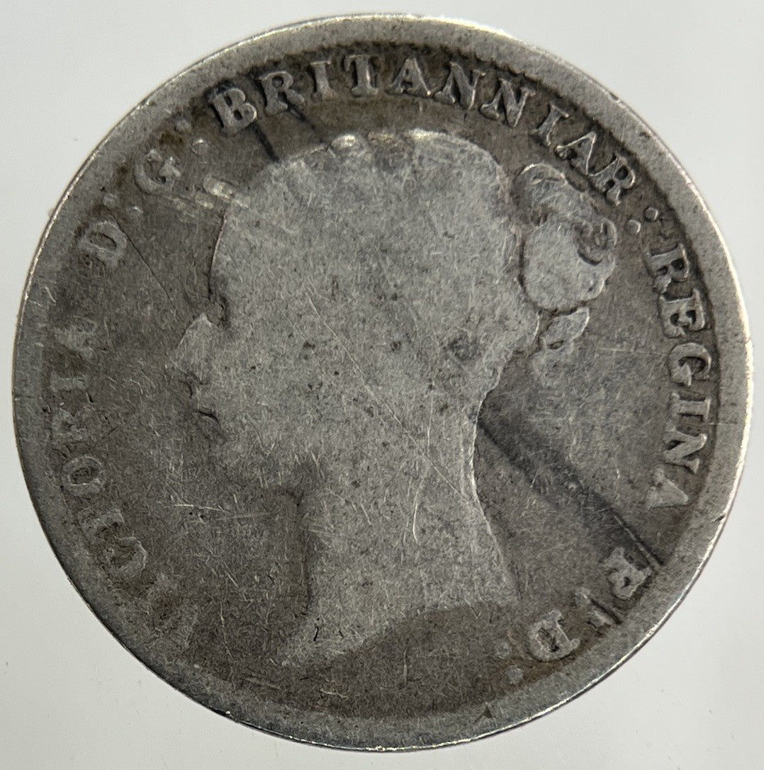 1883 Victoria Threepence Silver Coin | Collectable Grade