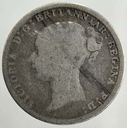 1883 Victoria Threepence Silver Coin | Collectable Grade