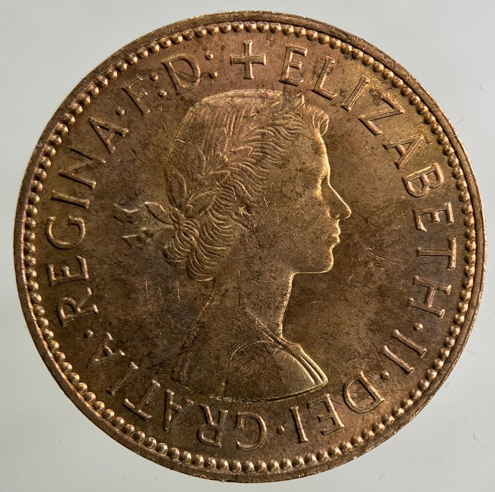 1966 Elizabeth II 2nd Half - Penny Coin | Very Fine Grade