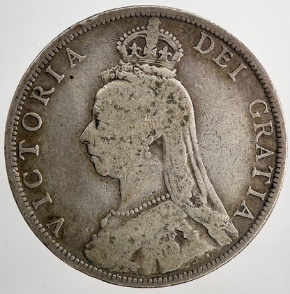 1890 Victoria Florin Silver Coin | Collectable Grade | a6776
