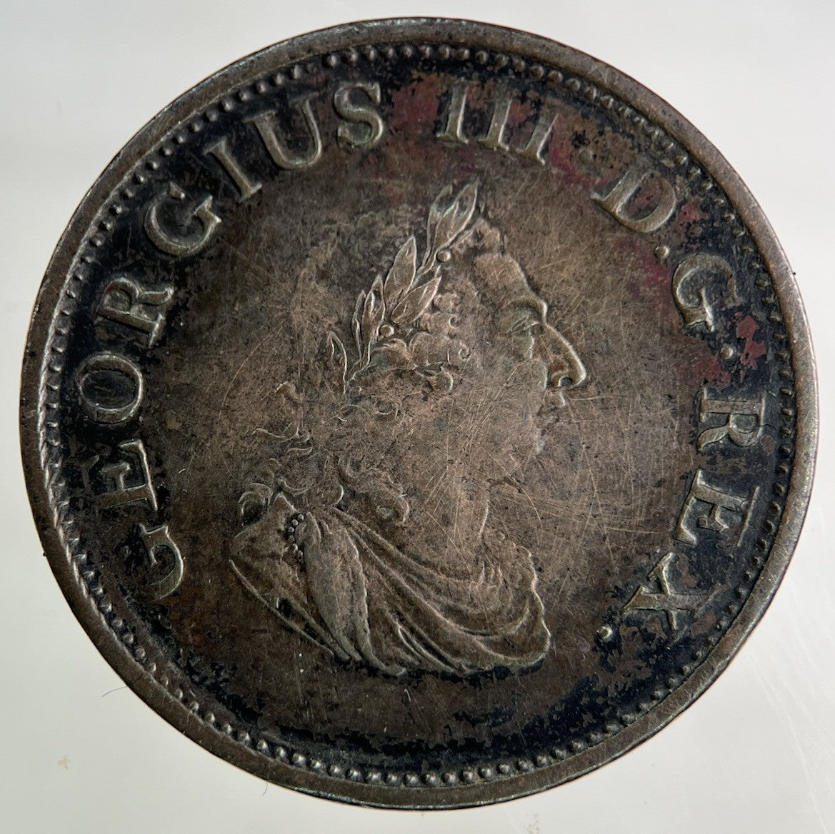 1805 Irish Half - Penny Coin | Very High Grade