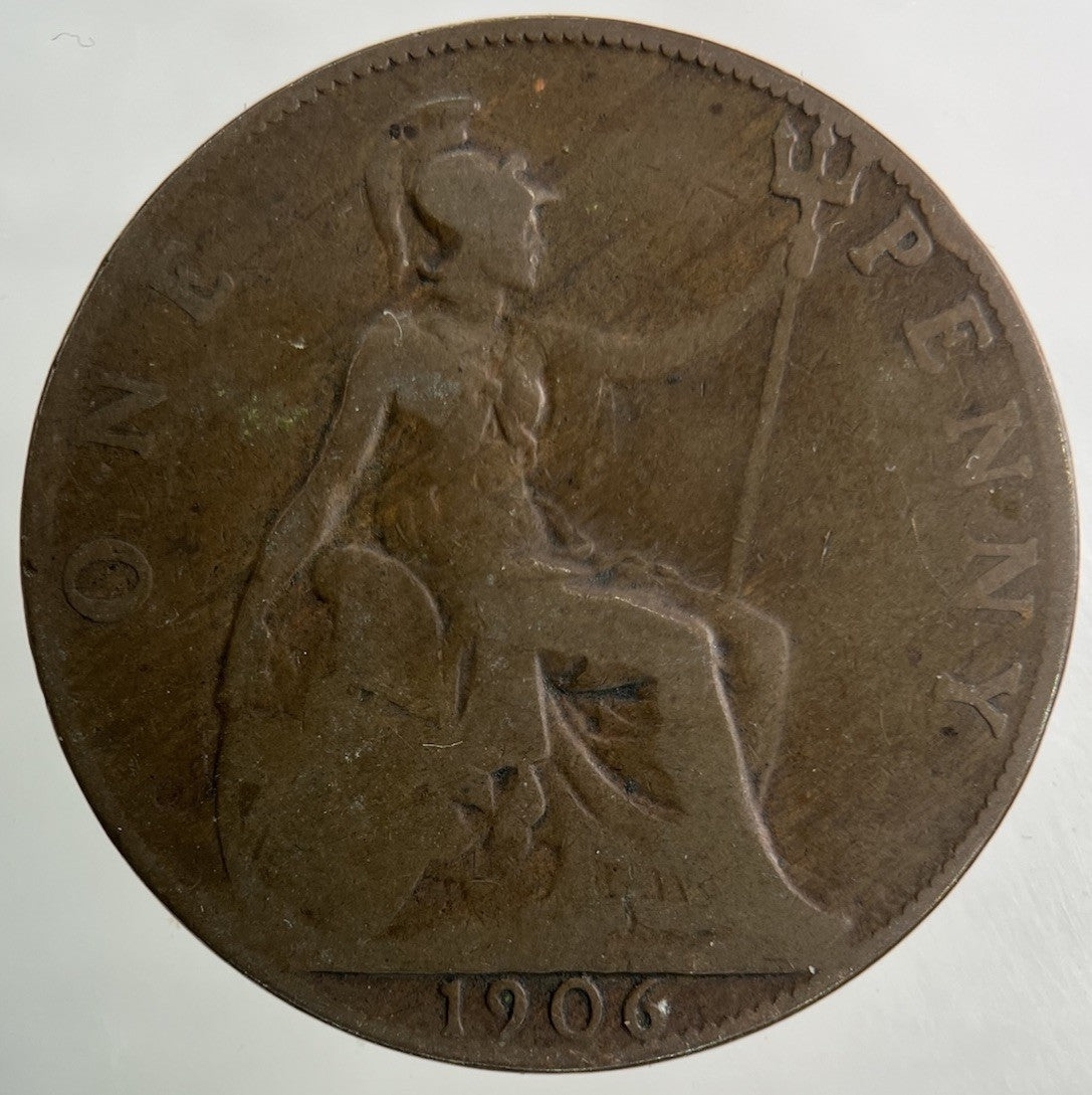 1906 Edward VII One Penny Coin | Collectable Grade