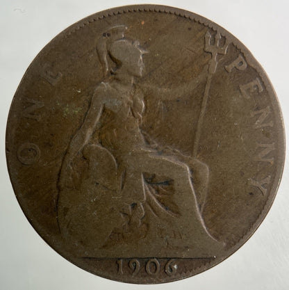 1906 Edward VII One Penny Coin | Collectable Grade