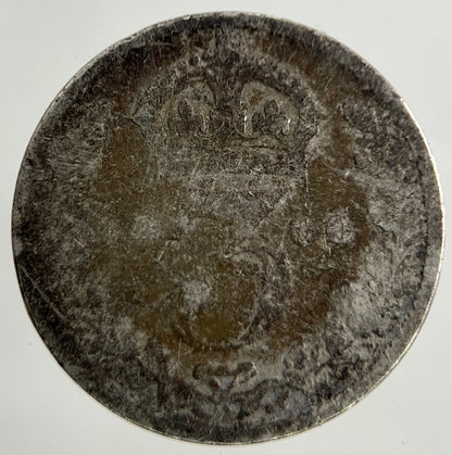 1900 Victoria Threepence Silver Coin | Worn Grade