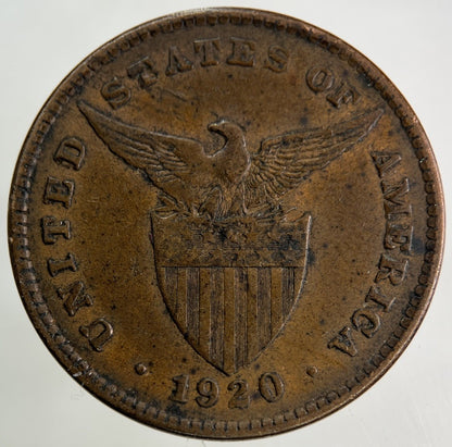 1920 Philippines One Centavo Coin | Very High Grade