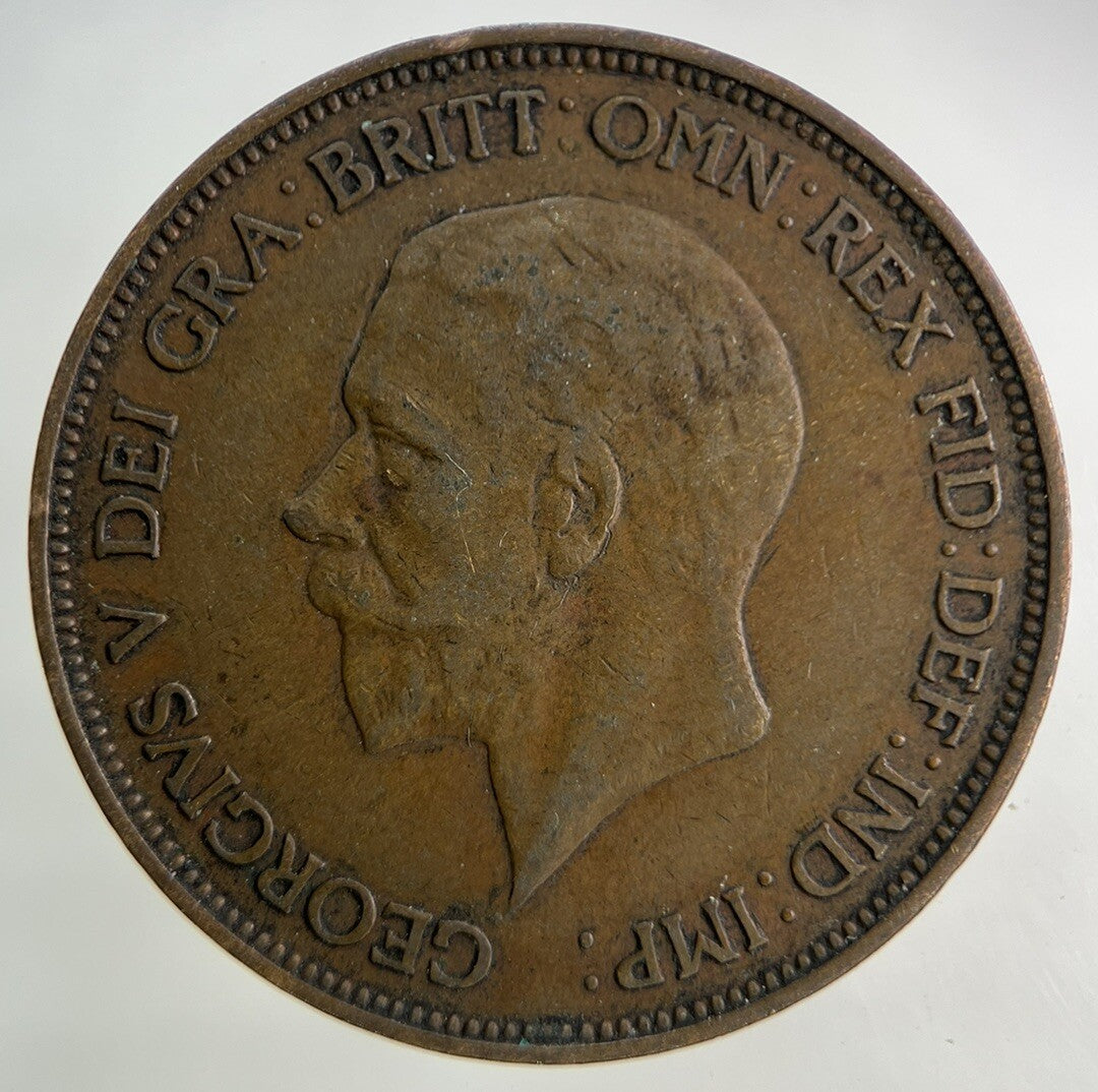 1936 George V One Penny Coin | Fine Collectable Grade