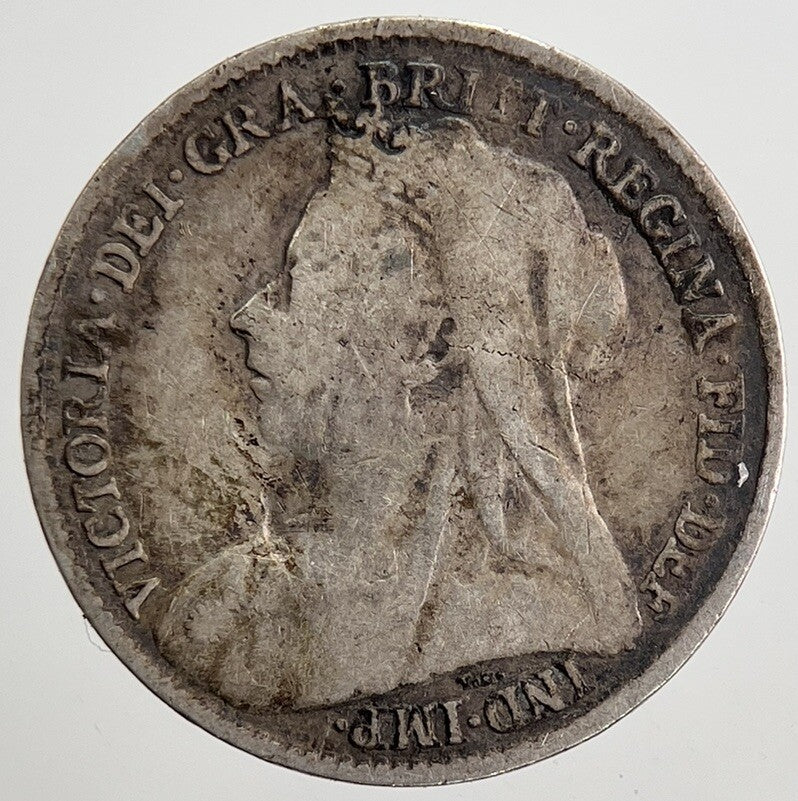 1894 Victoria Threepence Silver Coin | Collectable Grade