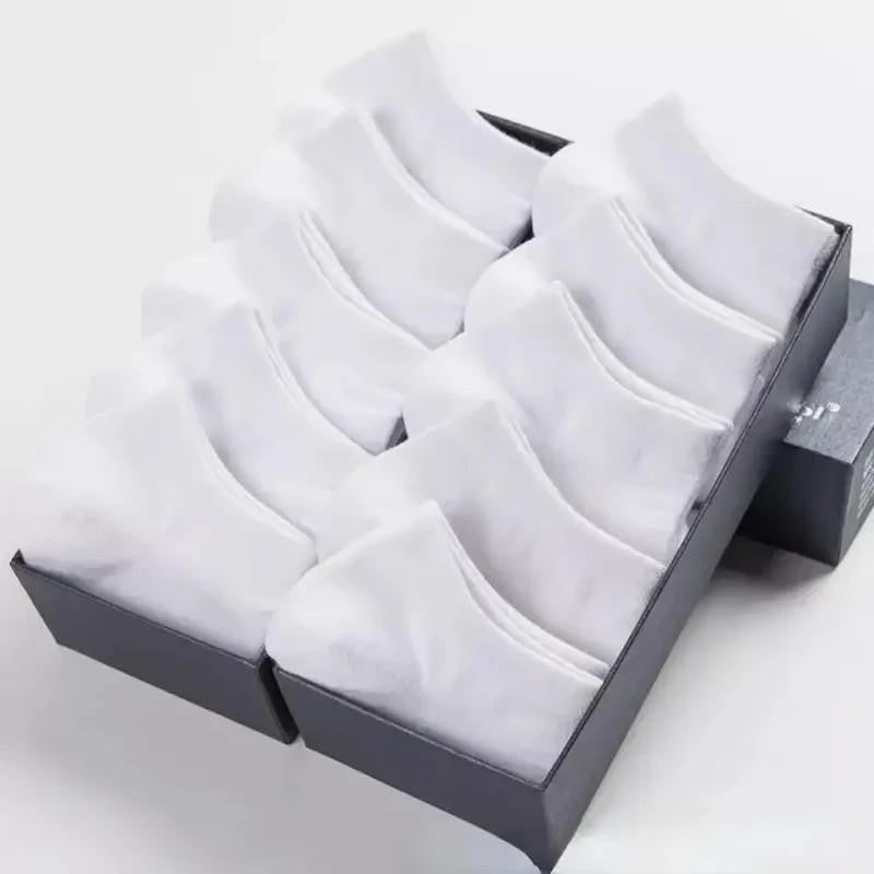 10 Pack Womens Trainer White Ankle Socks Invisible Cotton Low Cut Sports Socks