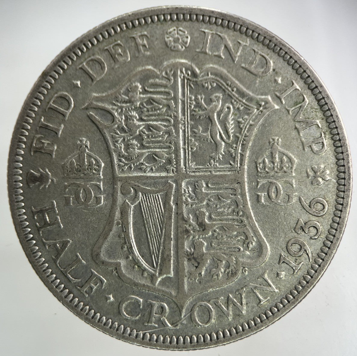 1936 George V Half - Crown Silver Coin | Fine Collectable Grade