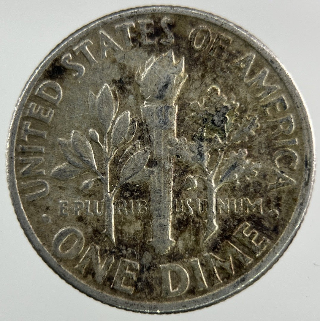 1956 US USA Roosevelt Dime Silver Coin | Collectable Grade
