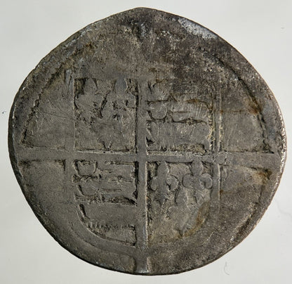 1558 - 1603 Elizabeth I 1st Sixpence Hammered Silver Coin | Fair Grade
