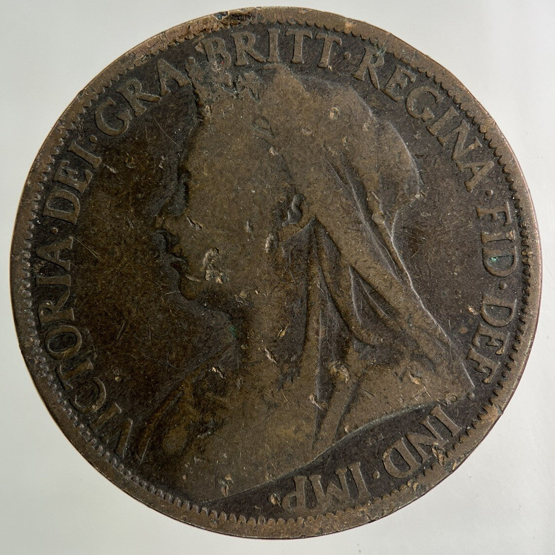 1899 Victoria One Penny Coin | Collectable Grade