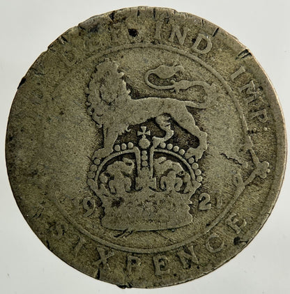 1921 George V Sixpence Silver Coin | Collectable Grade