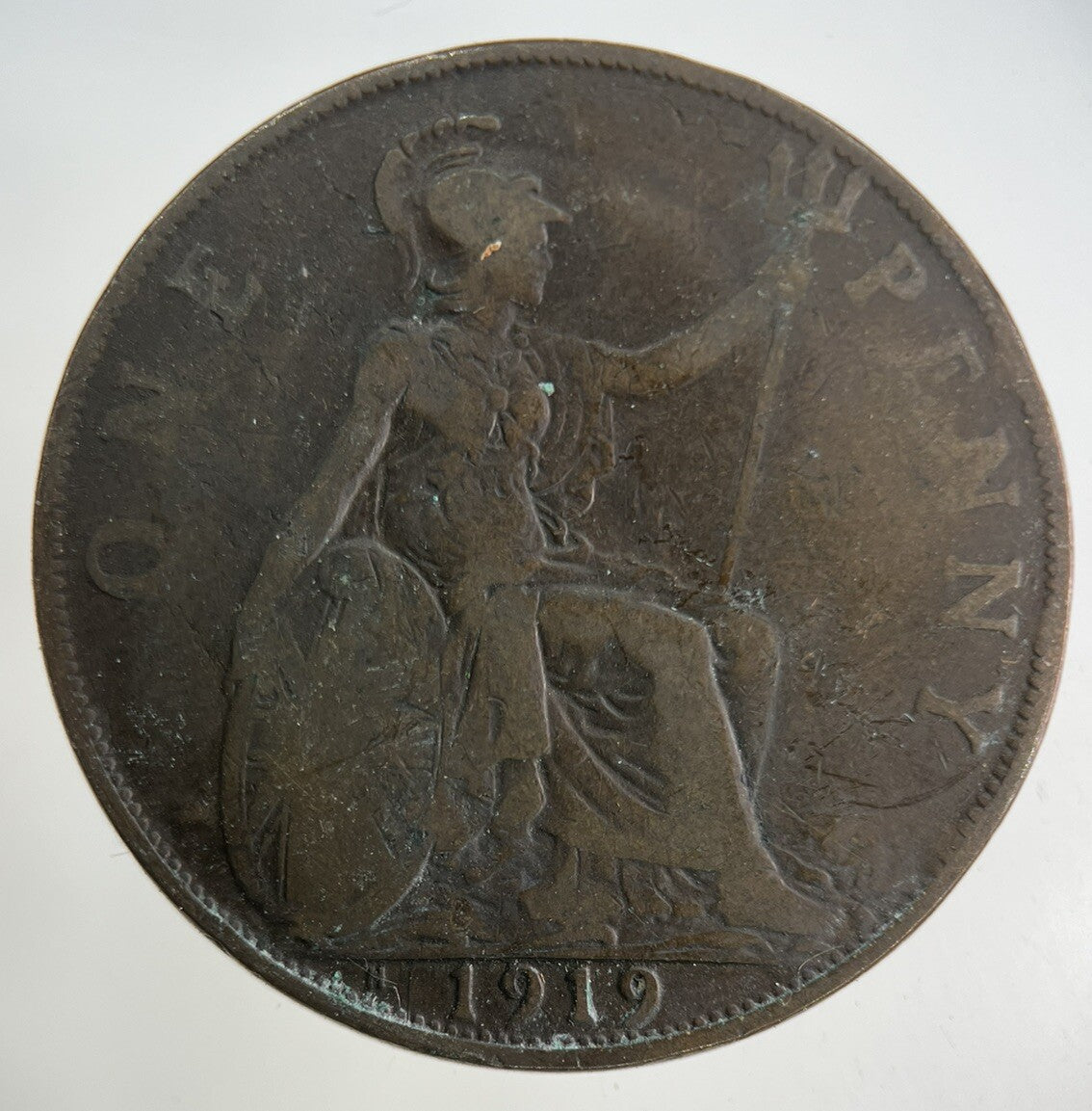 1919 - H George V One Penny Coin | Collectable Grade