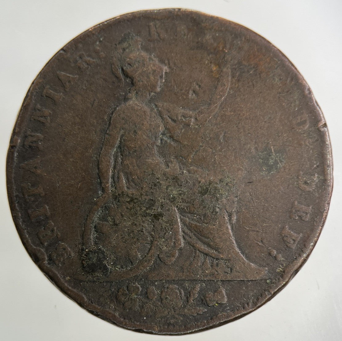 1827 George IV Half - Penny Coin | Collectable Grade