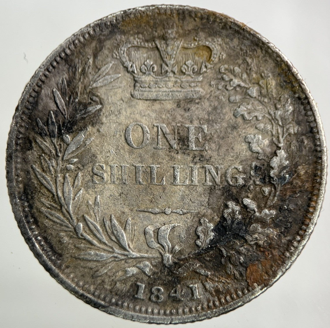 1841 Victoria Shilling Silver Coin | Fine Collectable Grade