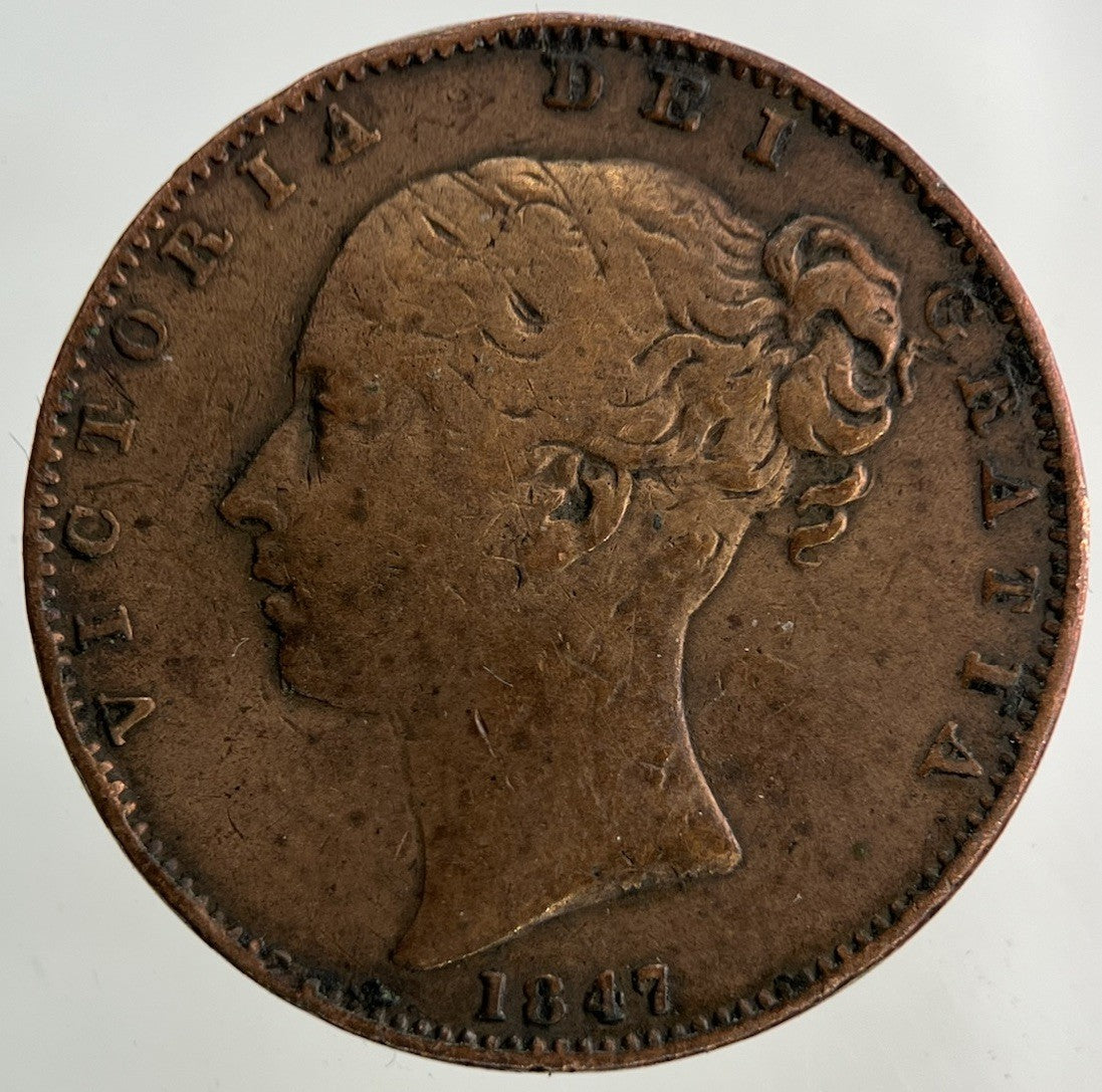 1847 Victoria Farthing Coin | Collectable Grade
